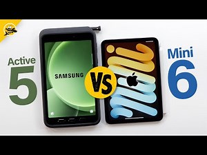BETTER THAN iPad Mini? - Galaxy Tab Active5 vs iPad Mini 6