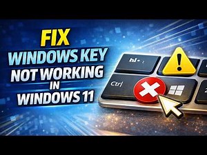 How To Fix Windows Key Not Working in Windows 11