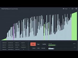 【Cocktail Sort】ソートアルゴリズムを色と効果音でわかりやすく示す「Visual Sorting／The Sound Of Sorting」
