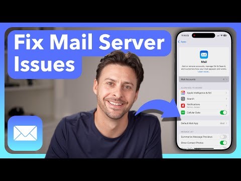 How To Fix Cannot Get Mail, Mail Server Not Responding
