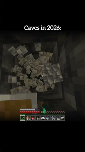 Minecraft Caves in 2026: ☠️ #shorts #viral #minecraft