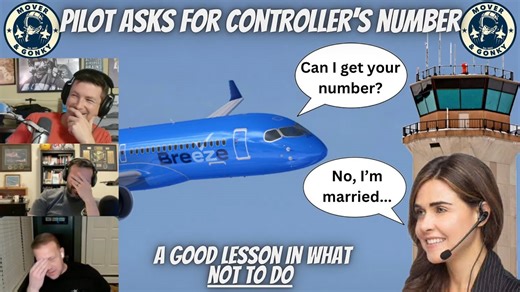 Breeze Pilot Asks For Controller’s Number - Below Average For Headwork