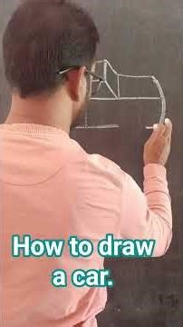 How to draw a car easily step by step. #howto #draw #car #tutorial #easy #learn #art #drawing