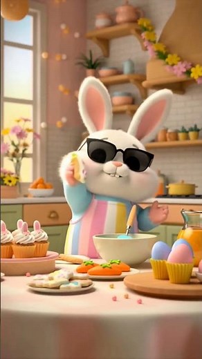 Easter Wishes from Our AI Bunny 🐣 | Happy Spring & Easter Vibes