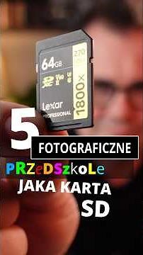 jak wybrać kartę pamięci SD • najlepsza karta do aparatu #sonya7iii #sonya7iv #sonya7v #SD #memory