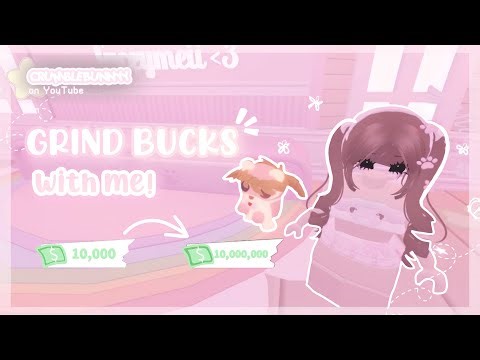 ⋮ ⌗ Grind bucks with me! || Roblox Adopt me! ୨ৎ