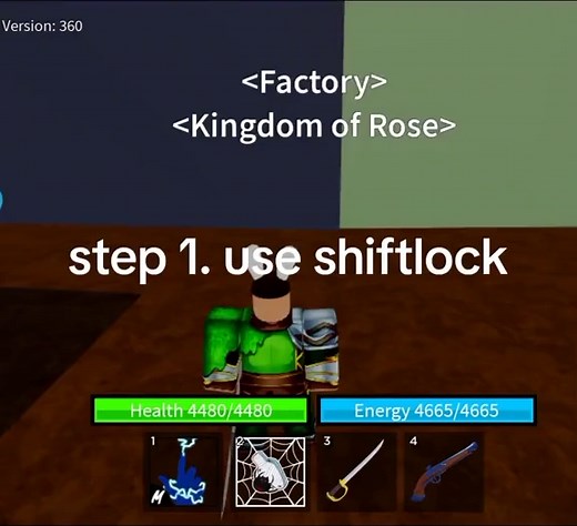 Blox Fruits Factory Glitch Tutorial