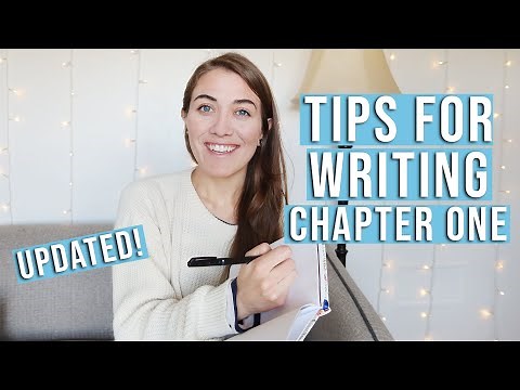 TIPS FOR WRITING CHAPTER ONE | How to write a gripping first chapter | Natalia Leigh | Writing Tips