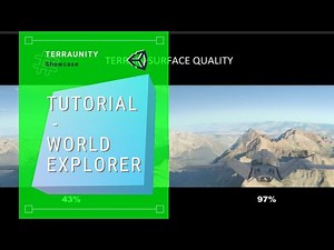 TerraLand WorldExplorer Tutorial - Runtime API for Streaming Terrains from Earth GIS in Unity