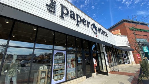 The Paper Store at Legacy Place in Dedham.