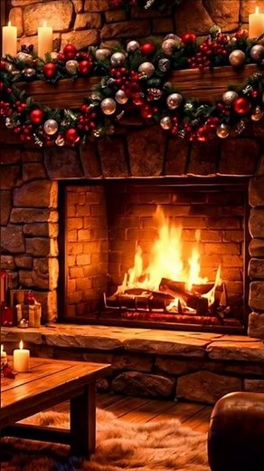 Snowy Cabin Fireplace ASMR 🔥 Pure Crackle Sleep Sounds