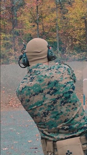 Skill Duel! U.S. Marines Sharpen Their SIG M18 Accuracy! #usmarines #training #righttargets