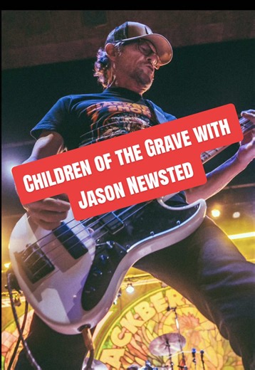 Jason Newsted Performance: Children of the Grave Tribute