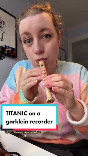 Titanic on Garklein Recorder: Sweet Music from the Depths