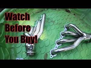 Ebay S10 LS Conversion Swap Headers Review