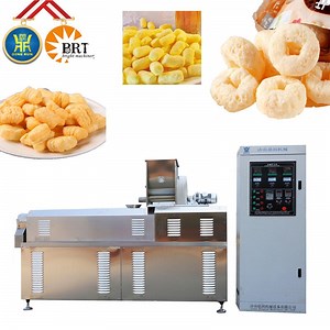 [Hot Item] 100-150 Kg/H Corn Stick Extruder Puffed Popcorn Snacks Processing Line Puff Snack Food Machine