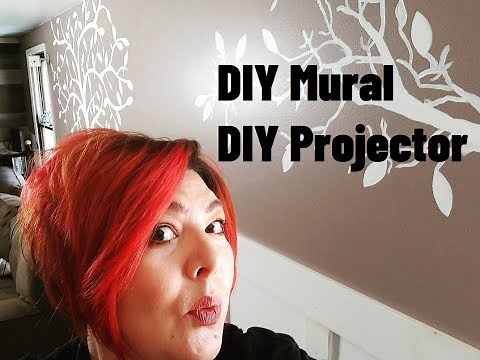 DIY Mural | DIY Projector | Tree of Life Painting