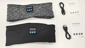 Original Wireless BT Headset Sport Sleep Headband 5.0 Earbuds Eye Mask Fone Bluetwoth Earphones Wireless Headphones