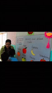 7.5K views · 178 reactions |  Fun Learning in Play Group!  Our little learners in Play Group are exploring the colorful world of fruits!  With the help of vibrant pictures, they are learning to recognize and name different fruits in a fun and engaging way. Interactive learning makes education exciting! Keep shining, little stars! ⭐ #DiscoveryEnglishBoardingSchool #FunLearning #PlayGroup #FruitsName #InteractiveEducation | Discovery Secondary School | Facebook
