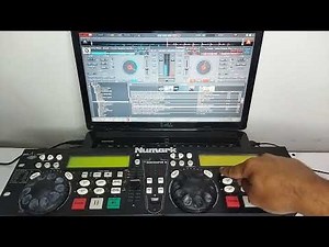 Unidad de XD NUMARK CDN-88 convertida en MIDI para trabajar con VIRTUAL DJ