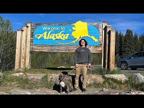 Crossing U.S/Canada Border into Alaska!