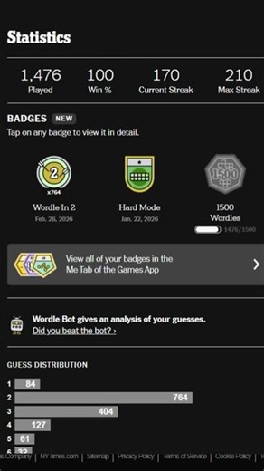 Why Isn't my Wordle Streak Higher?