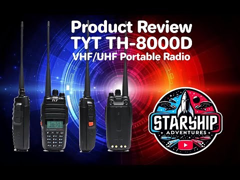 🔵Product Review - TYT TH-UV8000D Dual Band 10W High Power Portable Radio