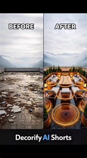 This misty mountain rooftop was forgotten for years… until now...🤯🍂 #shorts #satisfying