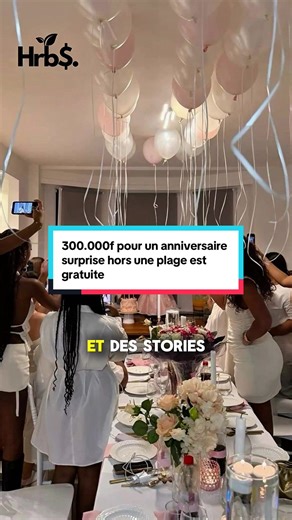 300.000f pour un anniversaire surprise : est-ce judicieux ?