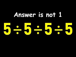 Only Geniuses Solve This Fast | PEMDAS Challenge