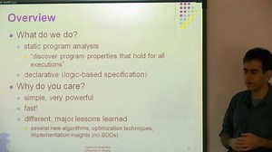 Program Analysis with Datalog 2016