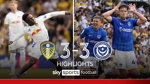 Leeds United 3-3 Portsmouth: Brenden Aaronson hits dramatic equaliser in thriller at Elland Road