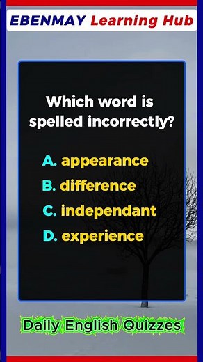 Only Excellent Spellers Will Get This Right! 🚀 | English Spelling Test