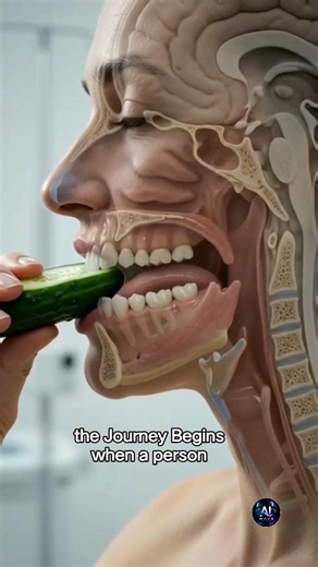 What Happens Inside Your Body When You Eat a Cucumber? | 3D Medical Animation | Human Digestion