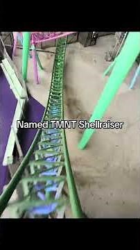 POV: Riding the World’s STEEPEST rollercoaster!— TMNT Shellraiser at American Dream Mall
