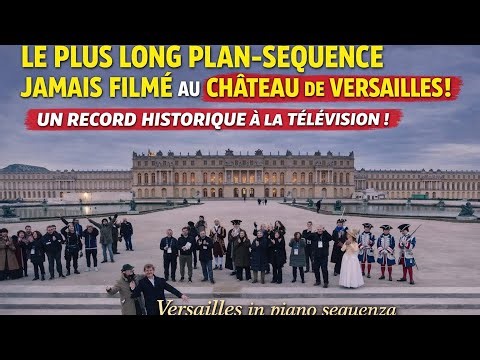 Versailles in piano sequenza: the longest single-take film ever shot at the Palace of Versailles