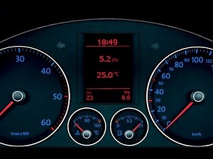 VW Golf MK5 Multifunction display FULL MFD