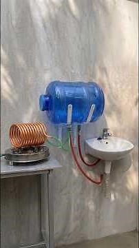 An Old Plumber Taught Me This! Simple Copper Coil Water Heater Idea