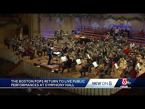 Holiday Pops returns to live stage with audience