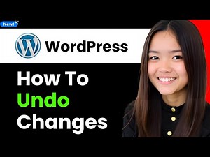How to Undo Changes in Wordpress 2026 (Step By Step)