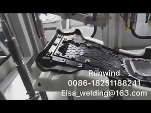 Heat staking welding machine for automobile seat