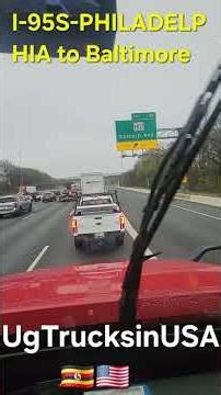 I-95 SOUTH FROM PHILADELPHIA TO BALTIMORE #philadelphia #baltimore #pennsylvania #maryland