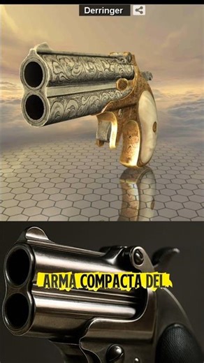 The Remington Derringer: small, historic and impressive #armas #derringer #remington #mecanismos