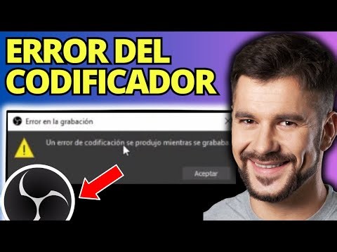 Cómo solucionar un error del codificador que se produjo durante la grabación en OBS