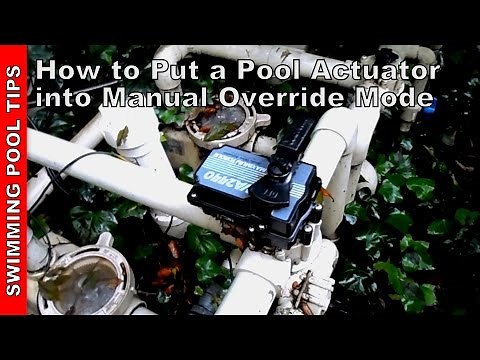 Pool Valve Actuator Manual Mode & Manual Override part 1 of 2