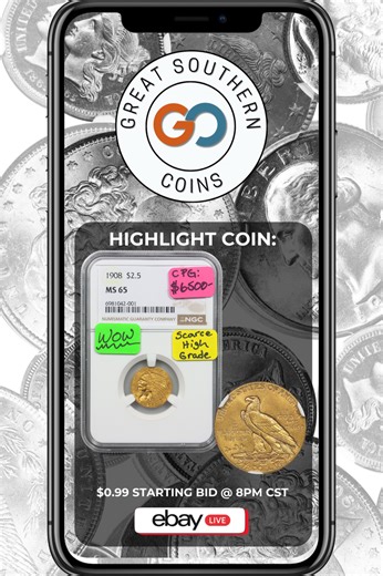 Saturday Showdown $1 'n' Roll Rare Coin Auction | eBay Live Video