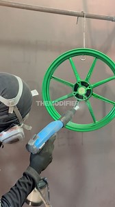 Chrome Green Powder Coating 💚🔥 #teammodifier #themodifier🇵🇭🇵🇭🇵🇭 #GawangPinoy | The modifier