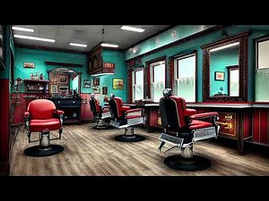 Salon Serenade: Barber Shop Scissors and Hair Dryer Symphony | Copyright-Free Sound Effects
