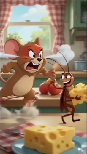 Sontu and Muntu's Cheese Fight 😂 Funny Cartoon #shorts