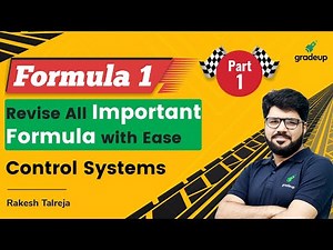 Control Systems All Formula Revision | Part 1 | GATE Electrical (EE) 2023 Exam | BYJU'S GATE